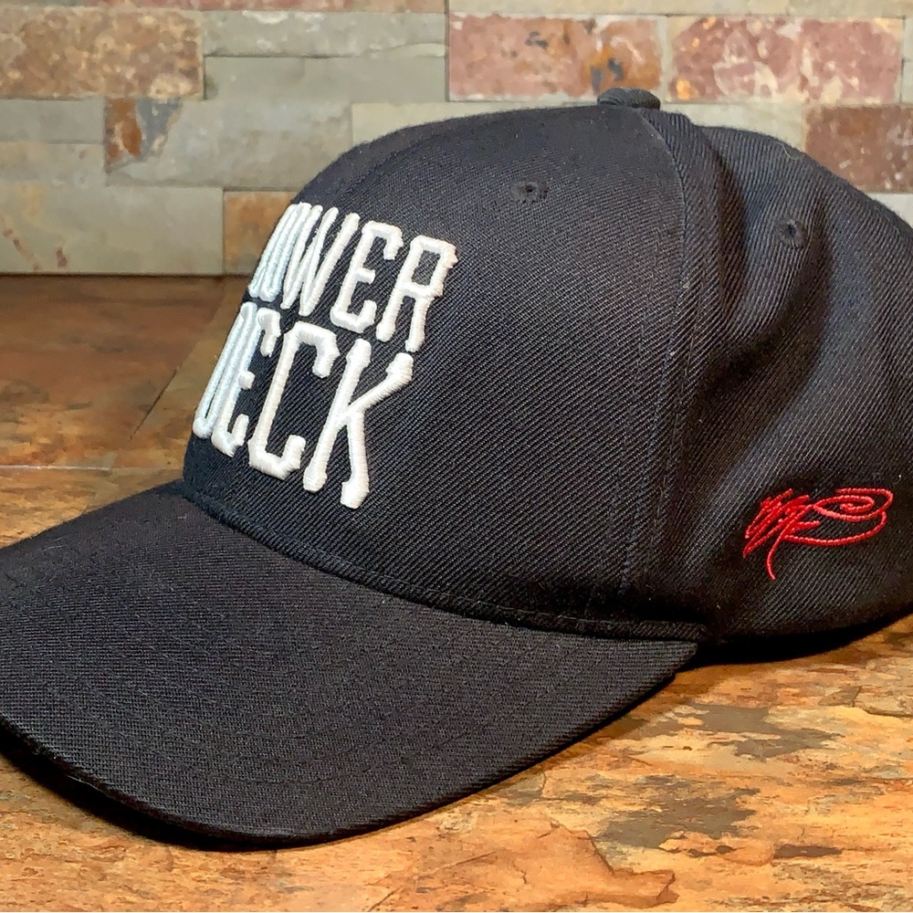 Lower Deck Black/ Red Snapback Adjustable Hat - image 1